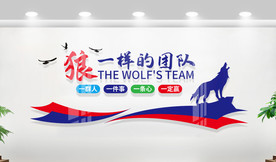 公司励志企业文化墙