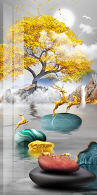 石来运转发财树