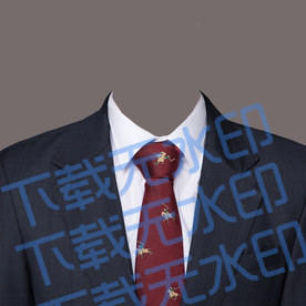 证件照西装模板