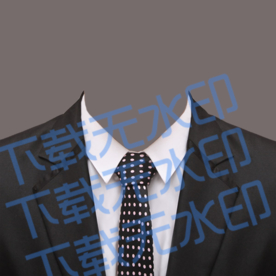 证件照西装模板