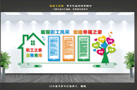 职工之家文化墙