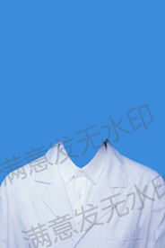 医生白大褂证件照