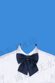 学生白衬衫模板