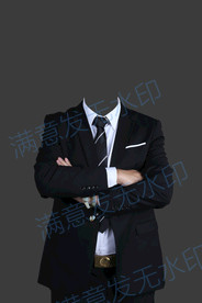 男性形象照模板