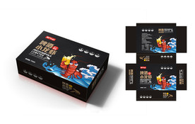 高清龙虾包装 啤酒龙虾麻辣龙虾