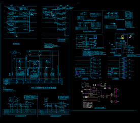 弱电智能布线网络风机多媒体图纸