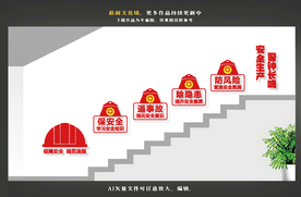 楼道安全生产文化墙