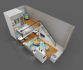 LOFT公寓装修效果图