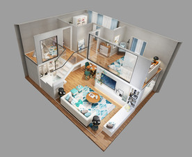 LOFT公寓装修效果图