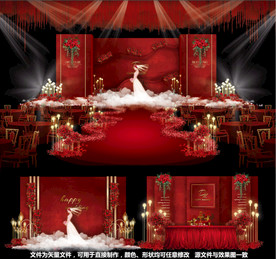 婚礼设计红色婚礼