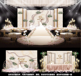 婚礼设计香槟婚礼