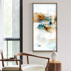 金山风水山水装饰画