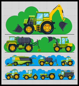 矢量大型农机系列