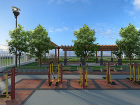 村庄广场规划效果图