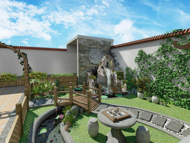 庭院花园效果图