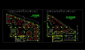 CAD 餐厅  后厨 平面布置