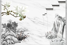 江南山水流水人家