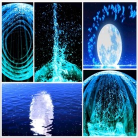 傣族舞 水 舞台大屏幕背景视频