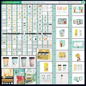 奶茶VIS 全套134页