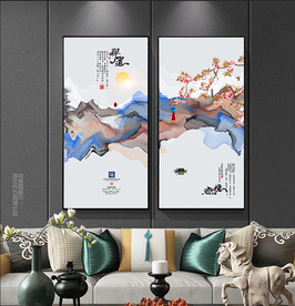 国潮花鸟装饰画