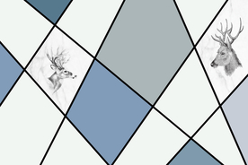 欧式几何图形背景