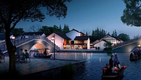 中式古建效果图