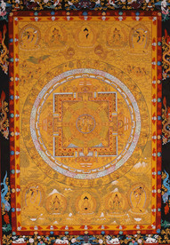 坛城 时轮王金刚 唐卡 藏传佛