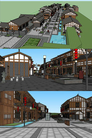 川东风格的商业街