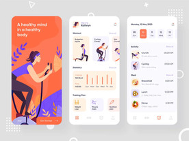 fig素材健身运动小程序APP