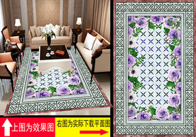 欧式花纹大理石拼花地板