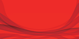 红色线条旗帜飘扬抽象矢量图背景