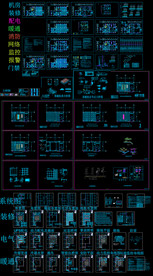 CAD弱电系统图
