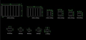 标牌铝槽分布尺寸图