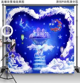 网红拍照背景墙