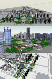 商业街城市概念设计