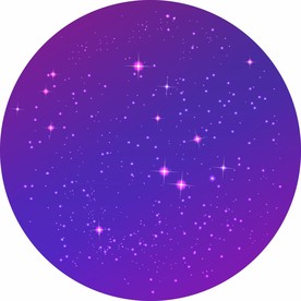 紫色梦幻星空17米