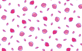 大牌抽象玫瑰花花朵