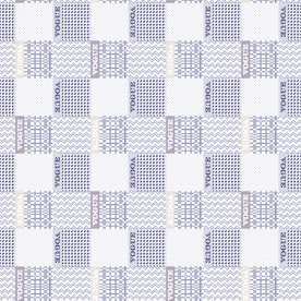 大牌精细格子乱花