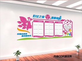 妇女儿童文化墙