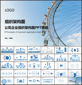 组织架构图PPT模板