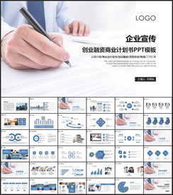 创业融资计划书企业简介PPT