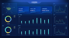 大数据看板