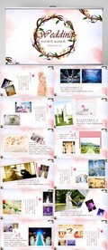 婚礼舞台开场片头相册婚礼PPT