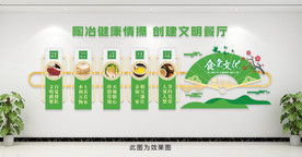 食堂文化墙