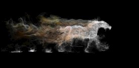 地产 视频 马  抽象 烟