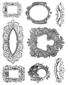 欧式花纹 葡萄酒纹饰