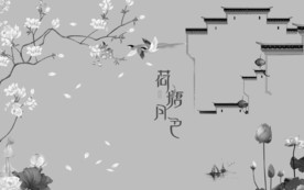 徽派大气唯美山水 TIF分层