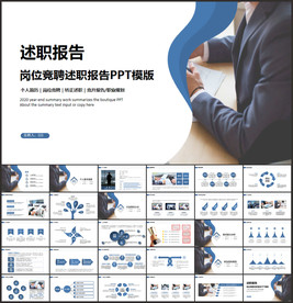 岗位竞聘述职报告PPT