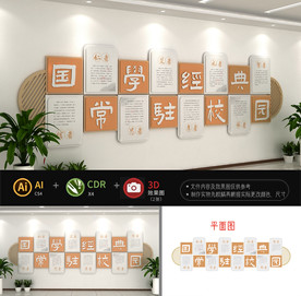 校园国学文化墙