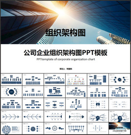 组织架构图PPT模板